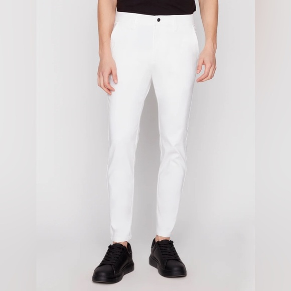 Projek Raw White Slim Fit Chino Pants Men’s 36 - Picture 1 of 15